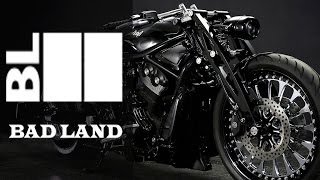 Harley Davidson V Rod quotEdge of Rudequot by Bad Land  Motorcycle Muscle Custom Review [upl. by Oniger260]