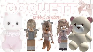 COQUETTE ROBLOX AVATARS UNDER 100 ROBUX [upl. by Shalne]