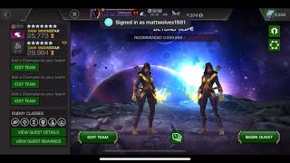 MCOC Dani Moonstar6 R5 Sig 200 v 7 R2 Sig 20 [upl. by Adelric413]