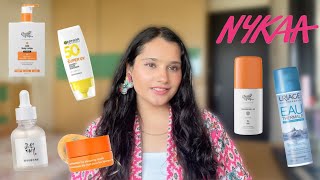 Nykaa Haul New launches Uriage The face shop lip balm Garnier Susncreen [upl. by Amabelle]