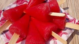 watermelon ice cream recipe  vrat ki ice cream  special ice cream recipe [upl. by Tolley691]