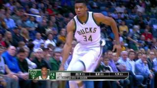 MIP Most Improved Player Finalist Giannis Antetokounmpo [upl. by Retsevel983]