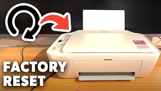 How to Reset HP Deskjet Printer to Factory Settings  Full Guide [upl. by Atazroglam]