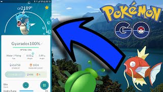 Pokémon GO Perfect IV Gyarados and Power Up Bugs [upl. by Wardieu]