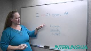 INTERLINGUA  To have vs To be [upl. by Nanam897]