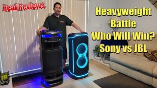 Sony ULT Tower 10 vs JBL Partybox Ultimate  Who Will Win [upl. by Maretz]