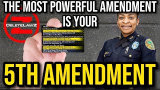 THE COP CARD IS OUT NOW THE 5TH AMENDMENT IS THE MOST POWERFUL RIGHT YOU HAVE [upl. by Sosanna]