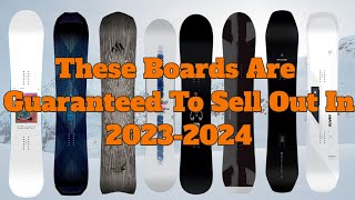 The Top 5 Over Hyped Snowboards of 20232024 Guaranteed To Sell Out [upl. by Haynor]