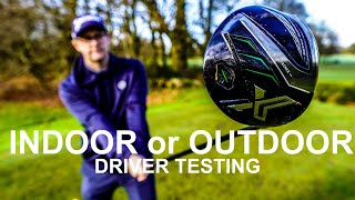 MY NEW DRIVER TOTALLY SHOCKED ME SHOULD INDOOR TESTING BE BANNED [upl. by Kain]