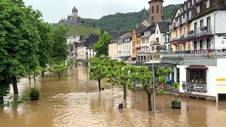 Pfingsthochwasser  Cochem an der Mosel 19052024  EMS Media TV [upl. by Elysia]