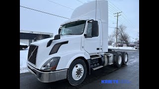 2016 VOLVO VNL64T300  White  V948680U [upl. by Arriat]