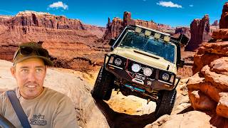 4WD loses control on DEADLY MOAB Trail  what happens next [upl. by Selrahc]