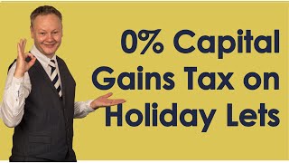 Avoid paying Capital Gains Tax CGT  Furnished Holiday Let FHL [upl. by Innej]