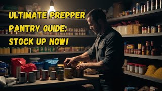 ULTIMATE Prepper Pantry Guide Stock Up NOW [upl. by Simsar]