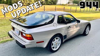 Modifications Update amp Review of My Porsche 944 [upl. by Silloh]