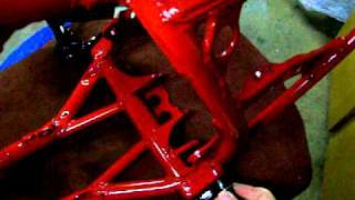 1985 Honda atc 250r Foot Peg Install [upl. by Medarda527]