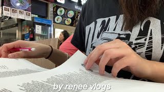 VLOG study with me for the SAT [upl. by Ahsaenat]