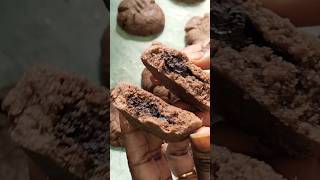 chocolate filling cookies shortvideo cute shorts [upl. by Lourie343]