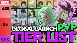 Black Clover Mobile GLOBAL PVP TIER LIST THESE ARE THE BEST UNITS THAT WILL ENSURE VICTORY IN PVP [upl. by Nahtannoj645]