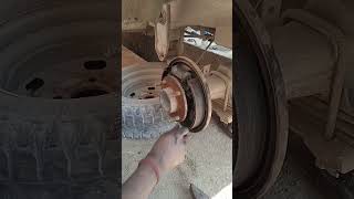 Tata ace brake adjustshorts [upl. by Arrat]