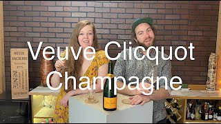 Tasting Wine reviews Veuve Clicquot Champagne [upl. by Aihtyc]