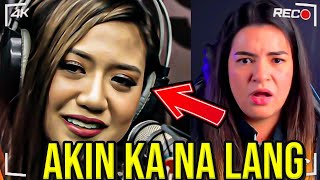 VOCALIST REACTS  MORISSETTE AMON  Akin Ka Na Lang LIVE [upl. by Barfuss]