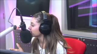 Ariana Grande Does Big Sean Rap With Max On Capital XTRARadio Interview [upl. by Thgiwed]