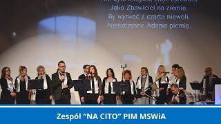 Występ zespołu NA CITO PIM MSWiA [upl. by Hudis]