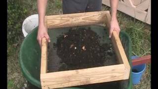 How To Sift Worm Castings [upl. by Sheaff]