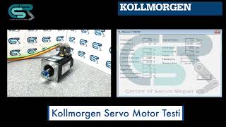 Kollmorgen Servo Motor Testi [upl. by Hsitirb]