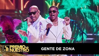 Gente de Zona hace un emotivo tributo a Celia Cruz  Premio Lo Nuestro 2024 [upl. by Deirdra]