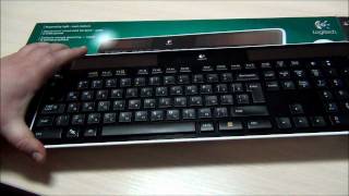 Обзор беспроводной клавиатуры Logitech K750 [upl. by Pelagia]