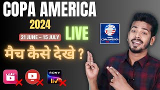 COPA America 2024 Live Telecast in India  COPA America 2024 TV Channel India [upl. by Nnairac140]