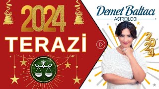 Terazi Burcu 2024 Yıllık Burç Yorumları Astrolog Demet Baltacı ile Astroloji haberler burçlar [upl. by Reeta]