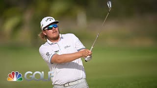 DP World Tour Highlights AfrAsia Bank Mauritius Open Round 3  Golf Channel [upl. by Jadd874]