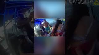 HCSO Rescues 13 People on Damaged Boat  Bodycam [upl. by Ahsikahs]