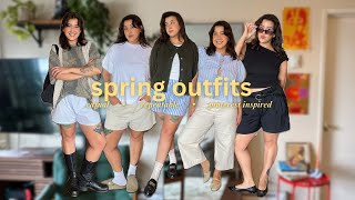 cute outfit ideas for spring amp summer 2024 pinterest inspired trends midsize friendly [upl. by Sension121]