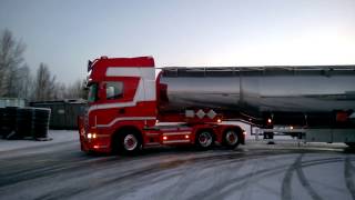 Scania R Pedersen Transport as Steinkjer Norway [upl. by Cagle90]