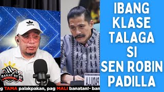 IBANG KLASE TALAGA SI SEN ROBIN PADILLA [upl. by Ennylcaj]