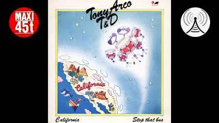 Tony Arco T amp D  California Maxi single  1984 [upl. by Etnoid]