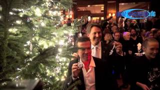 Weihnachtscocktail amp Christbaumschmücken 2012  Hotel Vier Jahreszeiten Kempinski [upl. by Idnek]