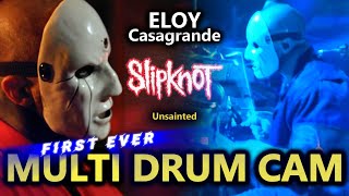 WOW FIRST MULTI DRUM CAM  Eloy Casagrande Slipknot 2024 [upl. by Selrahcnhoj]