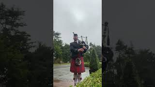 Malcolm Smith Amazing Grace on highland bagpipes [upl. by Lydie]