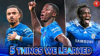 CAICEDO is our NEW ESSIEN Maresca’s INVERTED FB PROBLEM  5 Things Learned Man Utd 11 Chelsea [upl. by Andie]