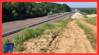 Rocheport I70 bridge project is on schedule with few traffic delays MoDOT [upl. by Marilla889]