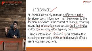 Conceptual frameworkQualitative Characteristics of Financial Reporting Information by CA Rohit [upl. by Aliza483]