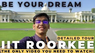 IIT Roorkee Campus Tour  Hitesh Singh Rao  IITRoorkee growithhitesh iit [upl. by Elicec]