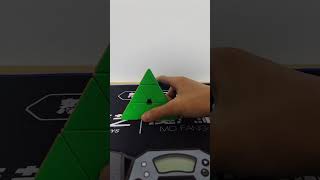 YuXin Little Magic Pyraminx M 2021 Stickerlessを解いていく [upl. by Tterab]