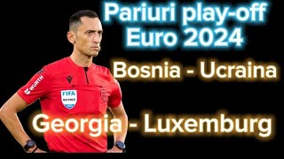 Ponturi si pariuri calificari play off Euro 2024  Biletul zilei la Superbet [upl. by Nivaj]