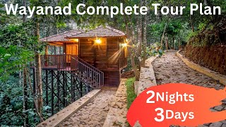 Wayanad Tourist Places  AZ Complete Tour Details  Kerala  Wayanad Trip [upl. by Sessylu]